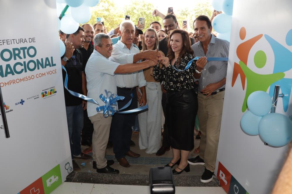 Unidade, construída com recursos federais destinados pela senadora Professora Dorinha, fica no setor Boa Vista 