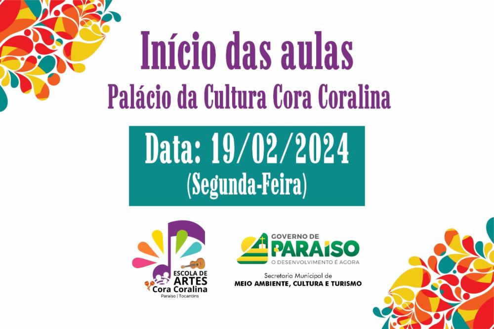 Mais de 1,3 mil alunos retomam as atividades artísticas no Palácio da Cultura Cora Coralina