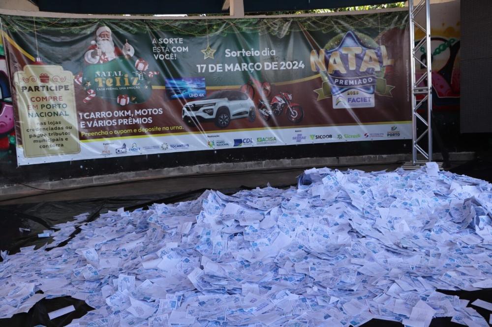 Campanha Natal Feliz é finalizada com êxito e entrega de prêmios em Porto Nacional