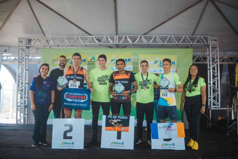 VI Corrida Ecológica da Aleluia é realizada com 500 inscritos