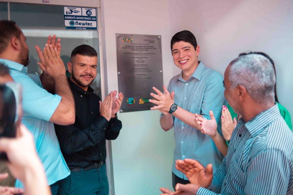 Moradores do Setor Santa Clara são beneficiados com a Reforma da UBS e Academia de Saúde do setor